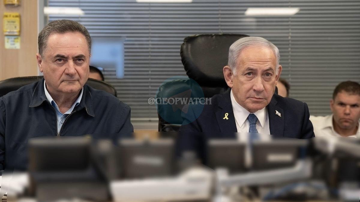 Source imagery accompanying the briefing: Israeli Leaders Hold Security Meeting After Fatal IDF Clash in Souther