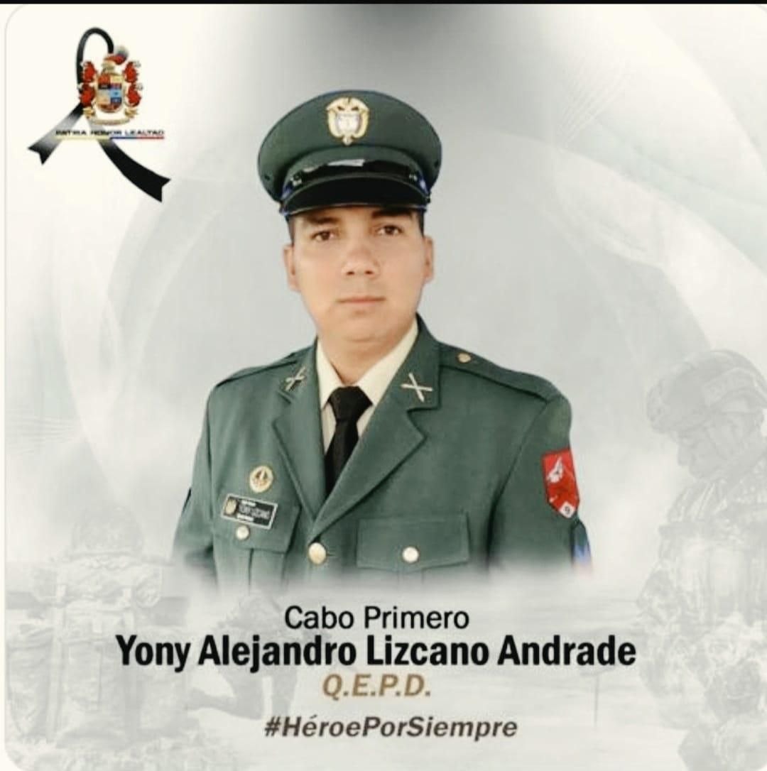 Source imagery accompanying the briefing: Army 9th Brigade Convoy Attacked in El Paraíso, Huila – 1 KIA, 16 Woun