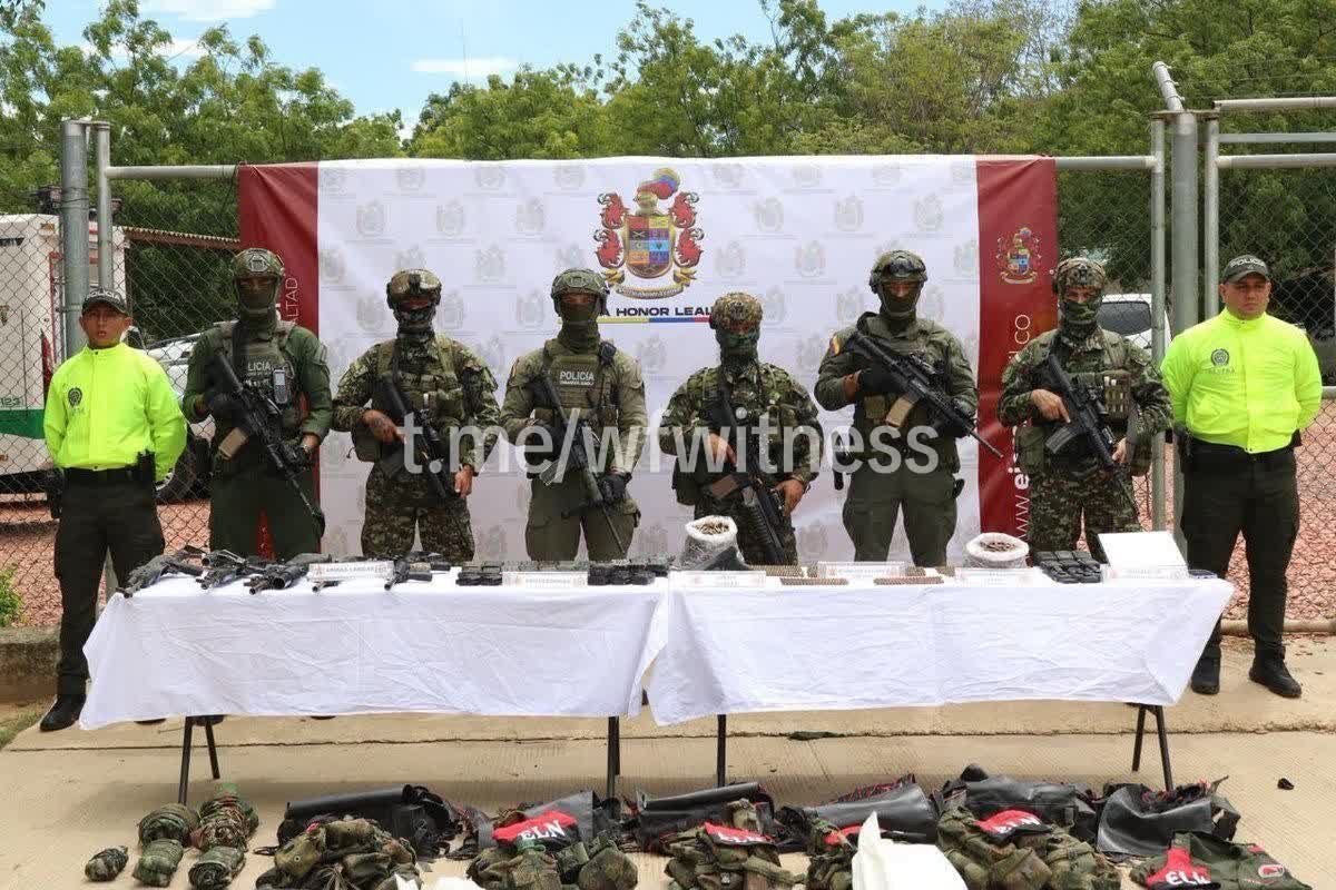 Source imagery accompanying the briefing: Colombia Drone Strike in Norte de Santander: Military Intel Review