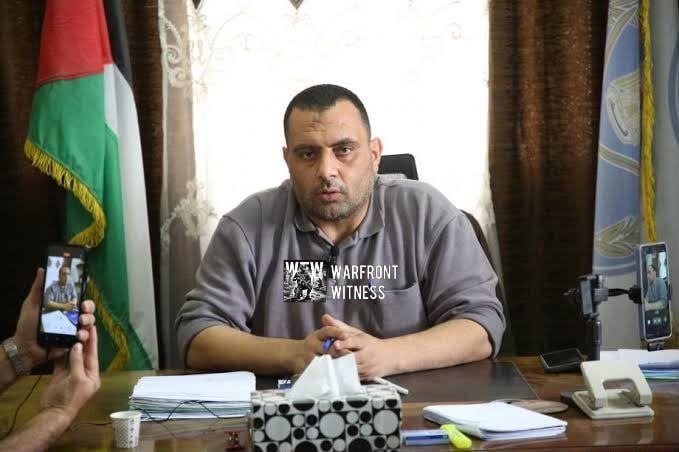 Source imagery accompanying the briefing: Airstrike kills Hamas police commander in Gaza City
